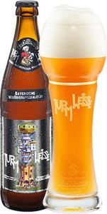 Turmweisse Gift Pack - Weissbierbrauer Kuchlbauer - Hefeweizen, 5.9%, 5x500ml Bottles & Glass