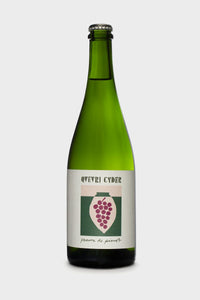 Qvevri Cyder Peaux de Pinot - Tillingham Wines - Wild Fermented on Pinot Grape Skins, 6.5%, 750ml Bottle