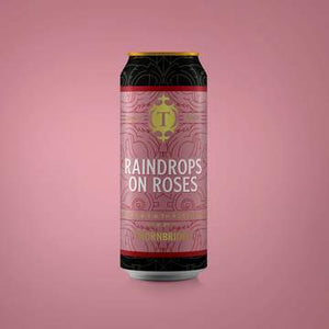 Raindrops On Roses - Thornbridge Brewery - Belgian Wit with Rose Petals, 5.3%, 440ml Can