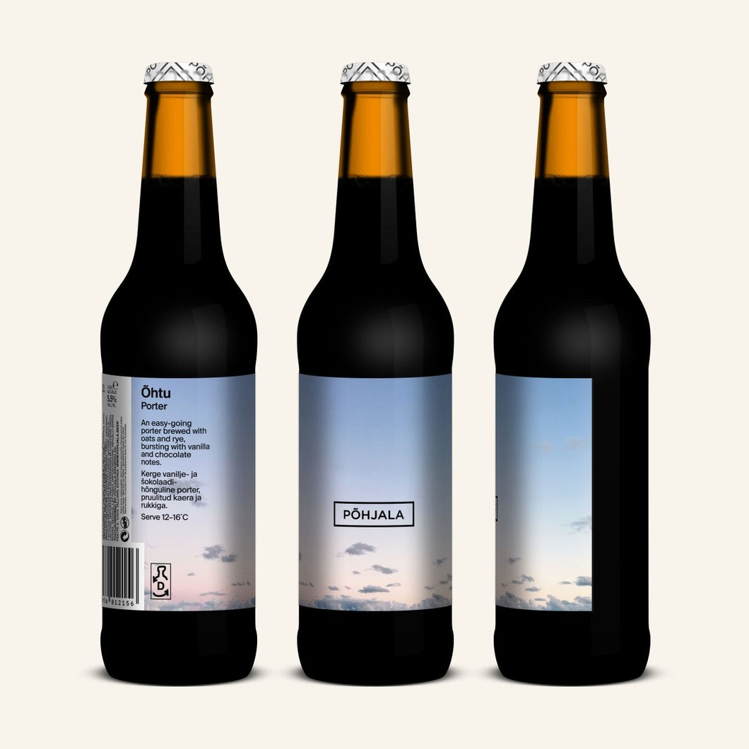 Õhtu - Põhjala Brewery - Porter, 5.5%, 330ml Bottle