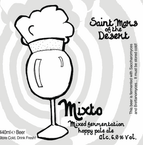 Mixto - Saint Mars Of The Desert X IMBC - Mixed Fermentation Hoppy Pale Ale, 6%, 440ml Can