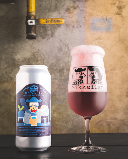 Blue Rye The Sour Guy - Mikkeller San Diego - Berliner-style Weisse Brewed w/ Blueberry & Rye, 6.2%, 473ml Can