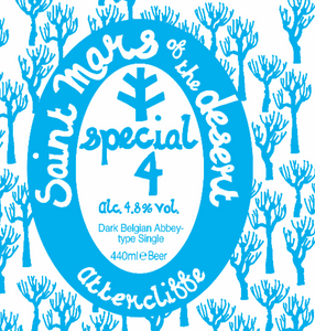 Special 4 Single - Saint Mars Of The Desert - Dark Belgian Abbey type Single, 4.8%, 440ml Can