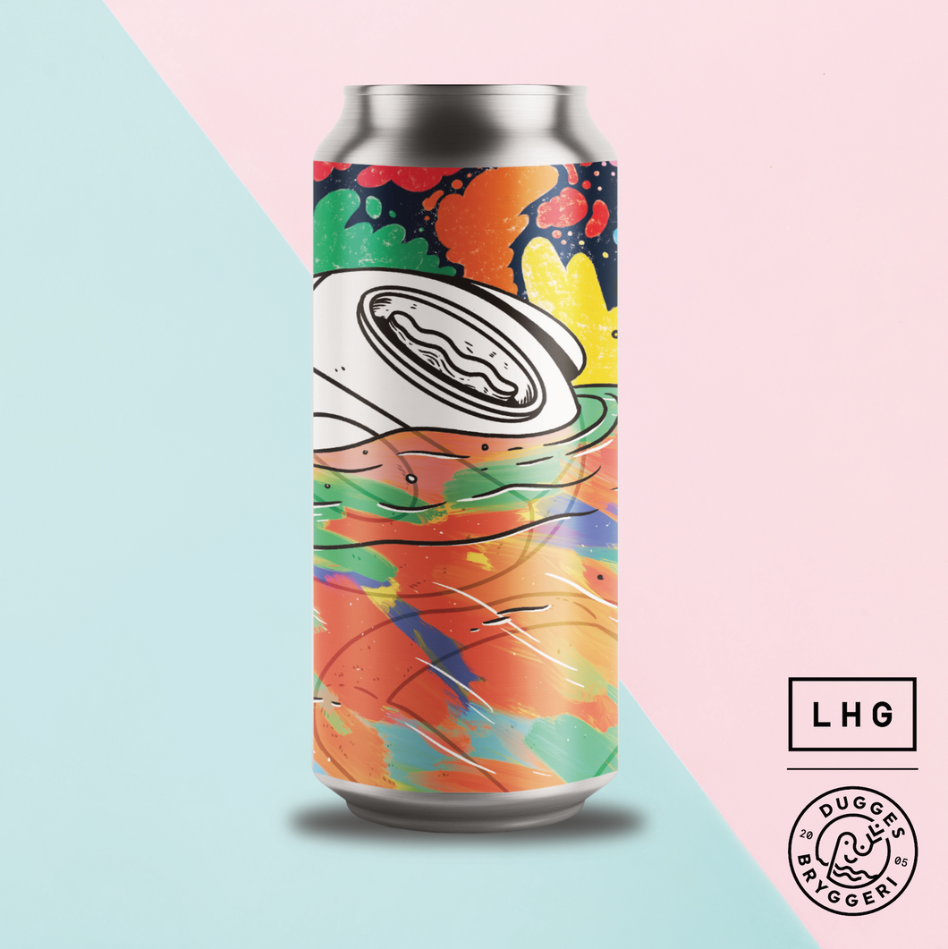 I Had Too Much To Dream Last Night - Left Handed Giant X Dugges Bryggeri - Hazy DIPA, 9%, 440ml Can