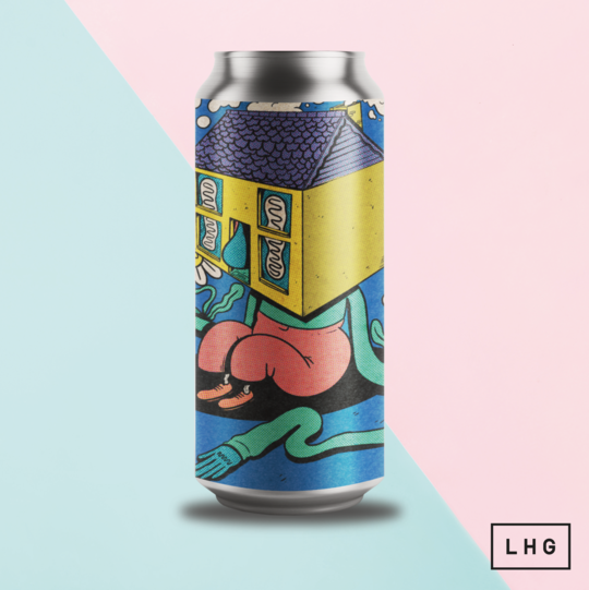 Back At The House - Left Handed Giant - Hazy IPA, 6.5%, 440ml Can