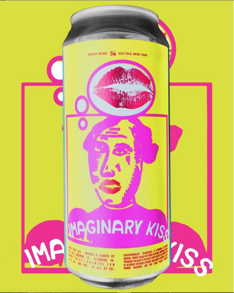 Imaginary Kiss - The Veil Brewing Co - IPA, 6.5%, 473ml Can