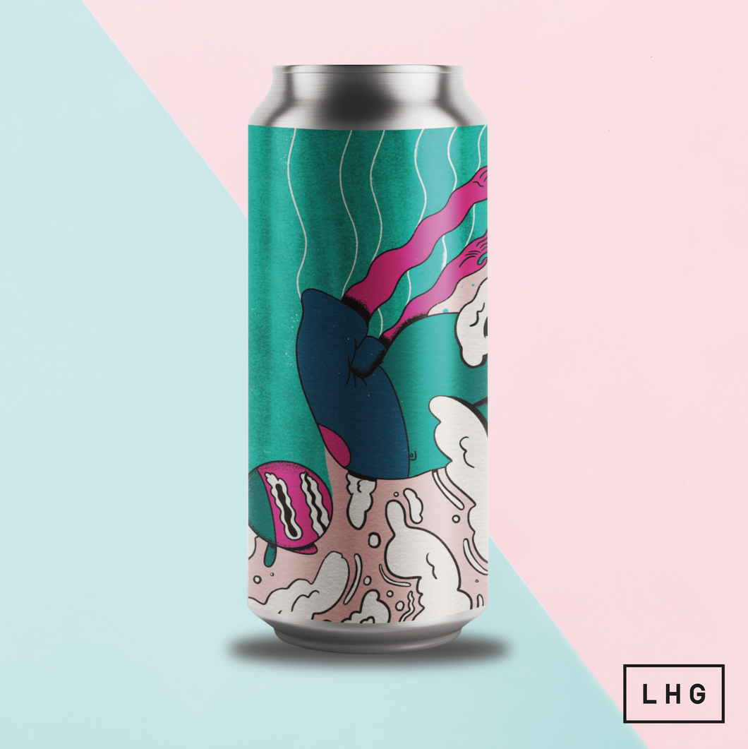 Where's The Ground - Left Handed Giant - Sour Cherry & Peach Sour, 5%, 440ml Can