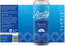 Load image into Gallery viewer, Verrazzano - Amity Brew Co - Vienna Lager, 5%, 440ml Can
