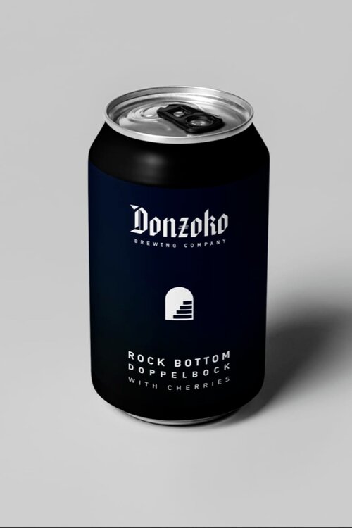 Rock Bottom - Donzoko Brewing Co - Doppelbock with Cherries, 8%, 330ml
