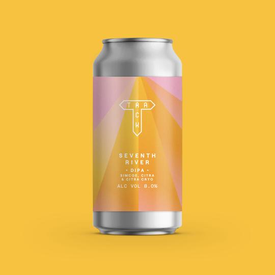 Seventh River - Track Brew Co - DIPA, 8%, 440ml Can