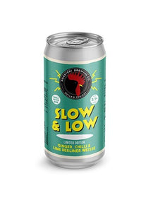 Slow & Low - Roosters Brewery - Ginger, Chilli & Lime Berliner Weisse, 3.1%, 440ml