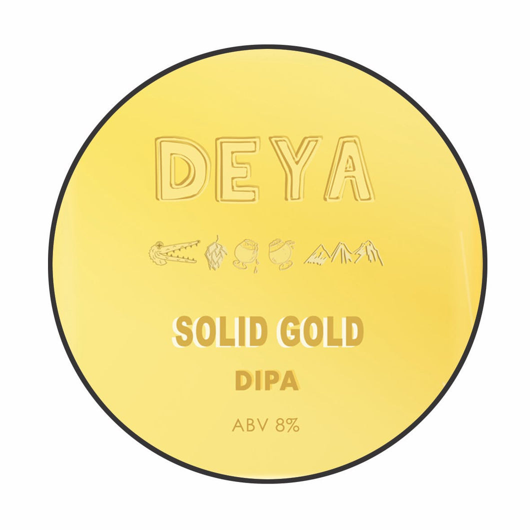 Solid Gold - Deya Brewing - DIPA, 8%, 500ml