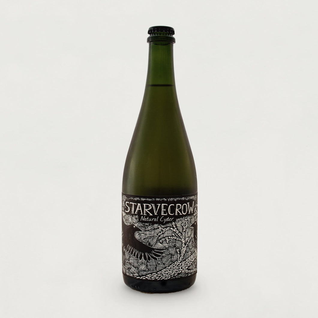 Natural Cyder - Starvecrow - Fine Dry Cider, 5.5%, 375ml Bottle