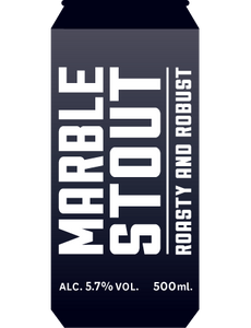 Stout - Marble Beers - Stout, 5.7%, 500ml Can