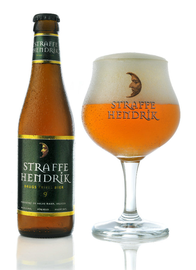 Straffe Hendrik Bruges Tripel Bier 9° - Brouwerij De Halve Mann - Belgian Tripel, 9%, 330ml Bottle