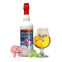 Load image into Gallery viewer, 75cl Delirium Christmas - Brouwerij Huyghe (Delirium) - Xmas Belgian Strong Ale, 10%, 750ml Sharing Bottle
