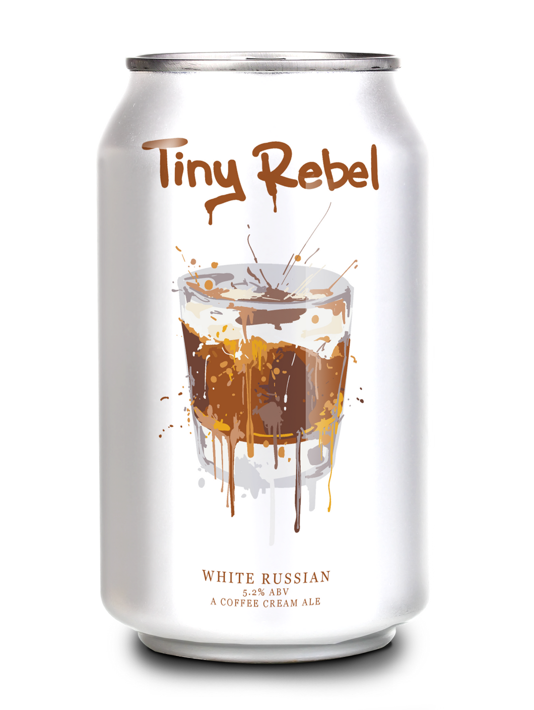 White Russian - Tiny Rebel - Coffee Cream Ale, 5.2%, 330ml Can