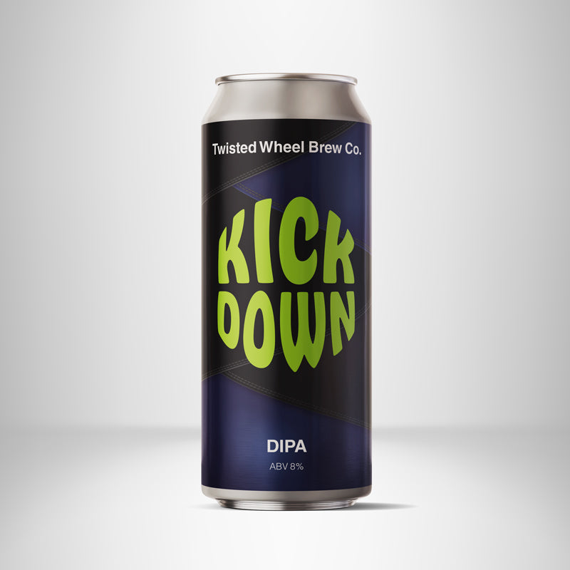 Kick Down - Twisted Wheel - DIPA, 8%, 440ml Can