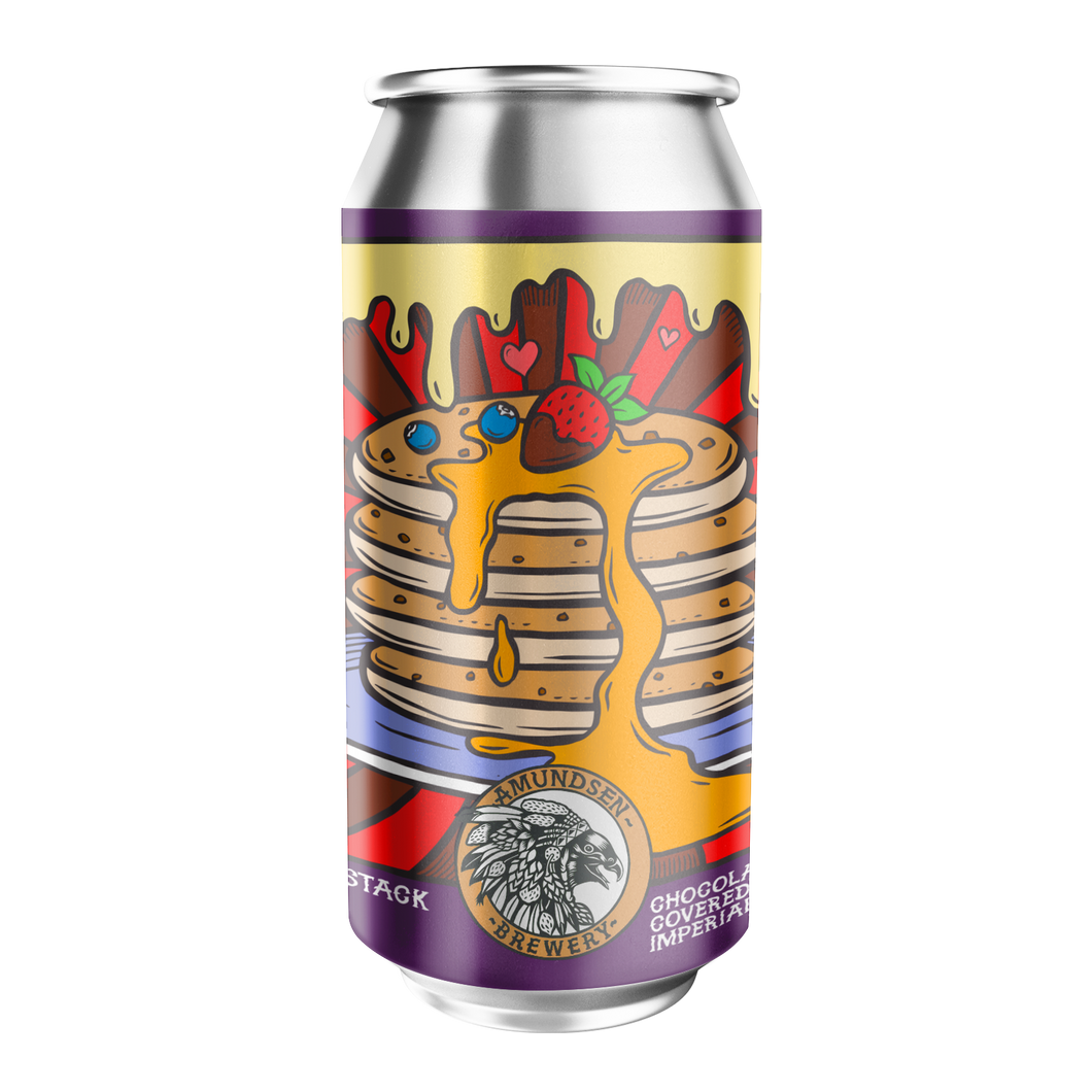 Tall Stack - Amundsen Brewery - Chocolate Chip Maple Covered Pancake Imperial Pastry Stout, 11.5%, 440ml Can