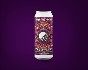 The 2nd Law - Turning Point Brew Co X Full Circle Brew Co - Imperial Stout with Tonka, Maple, Cacao & Vanilla, 12%, 440ml Can