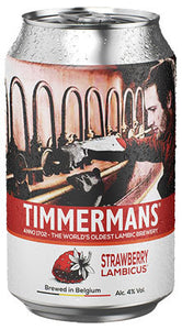 Strawberry Lambicus - Timmermans - Strawberry Beer, 4%, 330ml Can