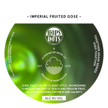 Load image into Gallery viewer, Gose Together - Cloudwater X Hops &amp; Dots - Imperial Fruited Gose, 9%, 440ml Can
