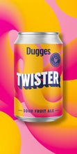 Load image into Gallery viewer, Twister - Dugges Bryggeri - Sour Ale with Exotic Fruits &amp; Raspberries, 4.5%, 330ml Can
