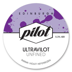 Ultravilot - Pilot Beer - Parma Violet Hefeweizen, 5.3%, 330ml Can