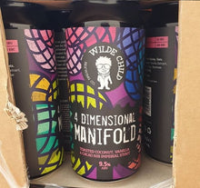 Load image into Gallery viewer, 4 Dimensional Manifold - Wilde Child Brewing Co - Toasted Coconut, Vanilla &amp; Cacao Nib Imperial Stout, 9.5%, 440ml Can
