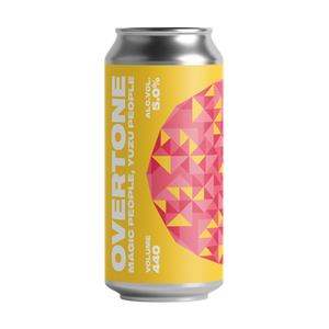 Magic People, Yuzu People - Overtone Brewing Co - Strawberry & Yuzu Berliner Weisse, 5%, 440ml Can