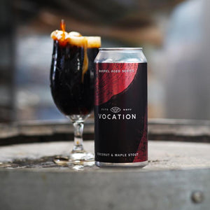 Barrel Aged Series Coconut & Maple Stout - Vocation Brewery - Bourbon Barrel Aged Coconut & Maple Imperial Stout, 11.6%, 440ml Can