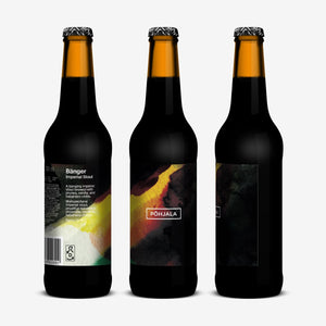 Bänger - Põhjala Brewery - Imperial Stout with Prunes, Vanilla, & Habanero Chillies, 12.5%, 330ml Bottle
