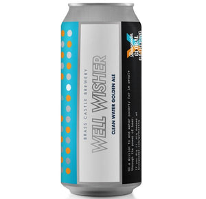 Well Wisher - Brass Castle X Brewgooder - Gluten Free Clean Water Golden Ale, 4.5% 440ml Can