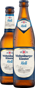 Weltenburger Hell -  Klosterbrauerei Weltenburg - Helles, 4.9%, 500ml Bottle