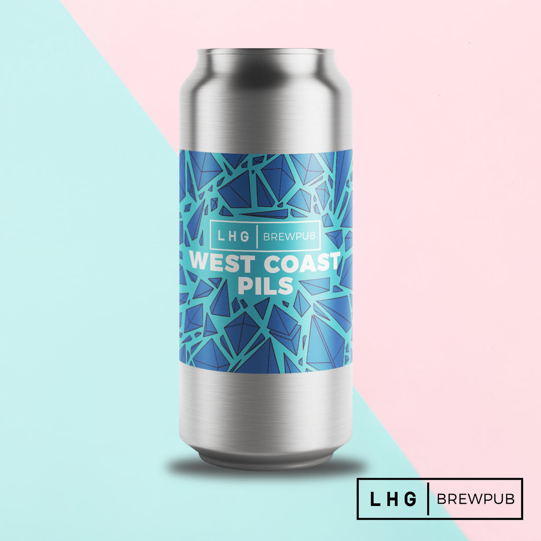West Coast Pils - Left Handed Giant Brewpub - Dry Hopped Pilsner, 5%, 440ml