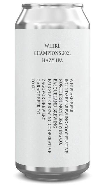 Whirl Champions - To Øl - Hazy IPA, 7.5%, 440ml Can