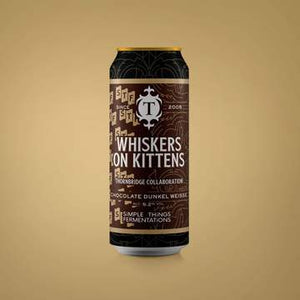 Whiskers On Kittens - Thornbridge Brewery X Simple Things Fermentation - Chocolate Dunkel Weisse, 5.2%, 440ml Can