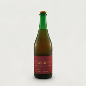 Stoke Red 2018 - Wilding Cider - Single Variety Sweet Cider, 4.6%, 750ml Bottle