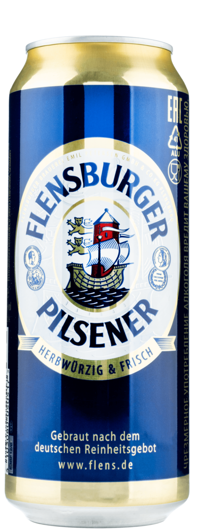 Pilsener  - Flensburger Brauerei - Pilsner, 4.8%, 500ml Can