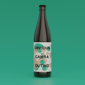 Obvious Camra Outing - Zapato Brewery - West Coast IPA, 6.5%, 500ml Bottle