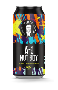 A-1 Nut Boy - Wilde Child Brewing Co - Honey & Almond Porter, 6.2%, 440ml Can