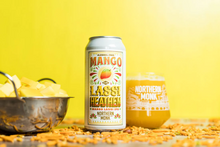 Load image into Gallery viewer, Alcohol Free Mango Lassi Heathen - Northern Monk - Alcohol Free Mango Lassi IPA, 0.5%, 440ml Can
