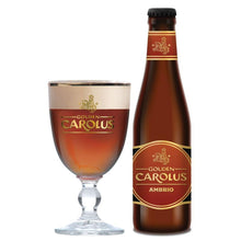 Load image into Gallery viewer, Gouden Carolus Gift Set - Brouwerij Het Anker - Belgian Ales, 8-8.5%, 4x330ml Bottle &amp; Glass Gift Set
