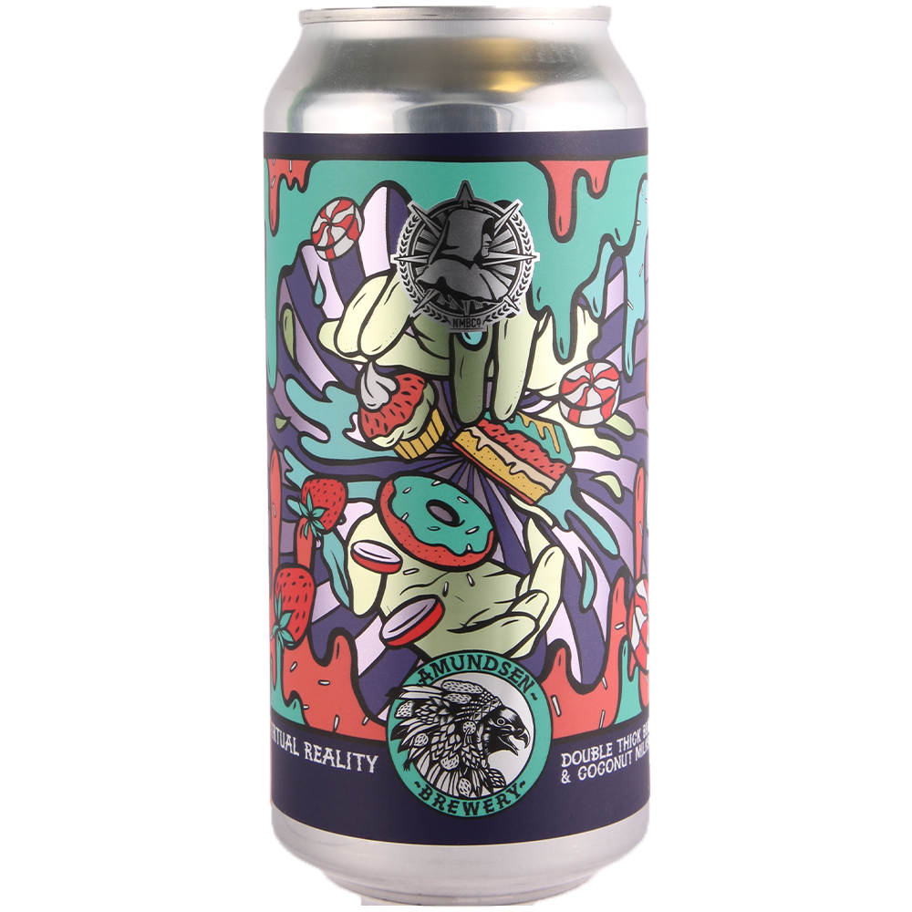 Virtual Reality Northern Monk - Amundsen Brewery X Northern Monk - Double Thick Blueberry & Coconut Milkshake IPA, 7%, 440ml Can
