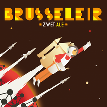 Load image into Gallery viewer, Brusseleir - Brasserie de la Senne - Belgian Black IPA, 8%, 330ml Bottle

