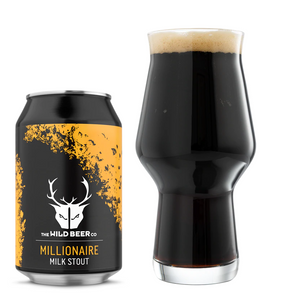 Millionaire - Wild Beer Co - Salted Caramel + Chocolate + Milk Stout, 4.7%, 330ml Can