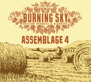 Assemblage 4 - Burning Sky - Barrel Aged Blended Mixed Fermentation Beer, 5.8%, 750ml Shariing Bottle