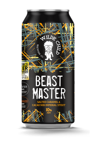 Beast Master - Wilde Child Brewing Co - Salted Caramel & Cacao Nib Imperial Stout, 10%, 440ml Can