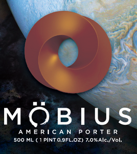 Möbius - Equilibrium Brewery - American Porter, 7%, 500ml Bottle