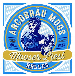 Arcobräu Mooser Liesl - Arcobräu Gräfliches Brauhaus - Helles, 5.3%, 500ml Bottle